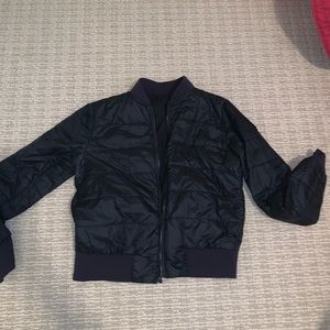 Lulu lemon reversible bomber jacket
